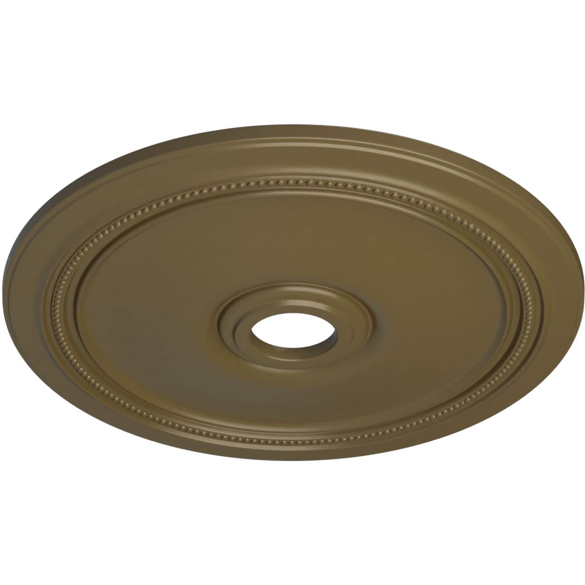 Ekena Millwork Cm24Dimmf Diane Ceiling Medallion, 24Od X 3 5/8Id X 1 1/4P (Fits Canopies Up To 6 1/4), Hand-Painted Mississippi