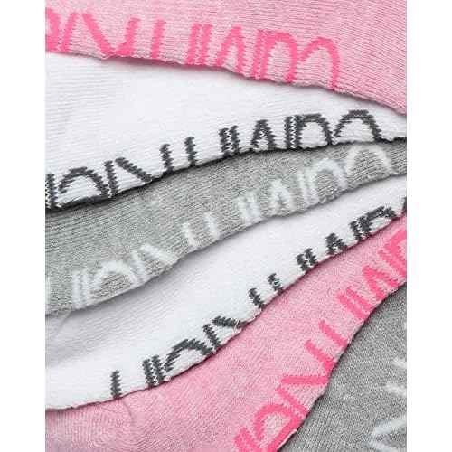 Calvin Klein Womens No Show Socks - 12 Pack Breathable Lightweight Athletic Low Cut Running Socks for Women