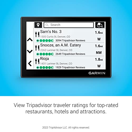 Garmin Drive™ 53 with Traffic, GPS Navigator, High-Resolution Touchscreen, Simple On-Screen Menus and Easy-to-See Map, Dri...