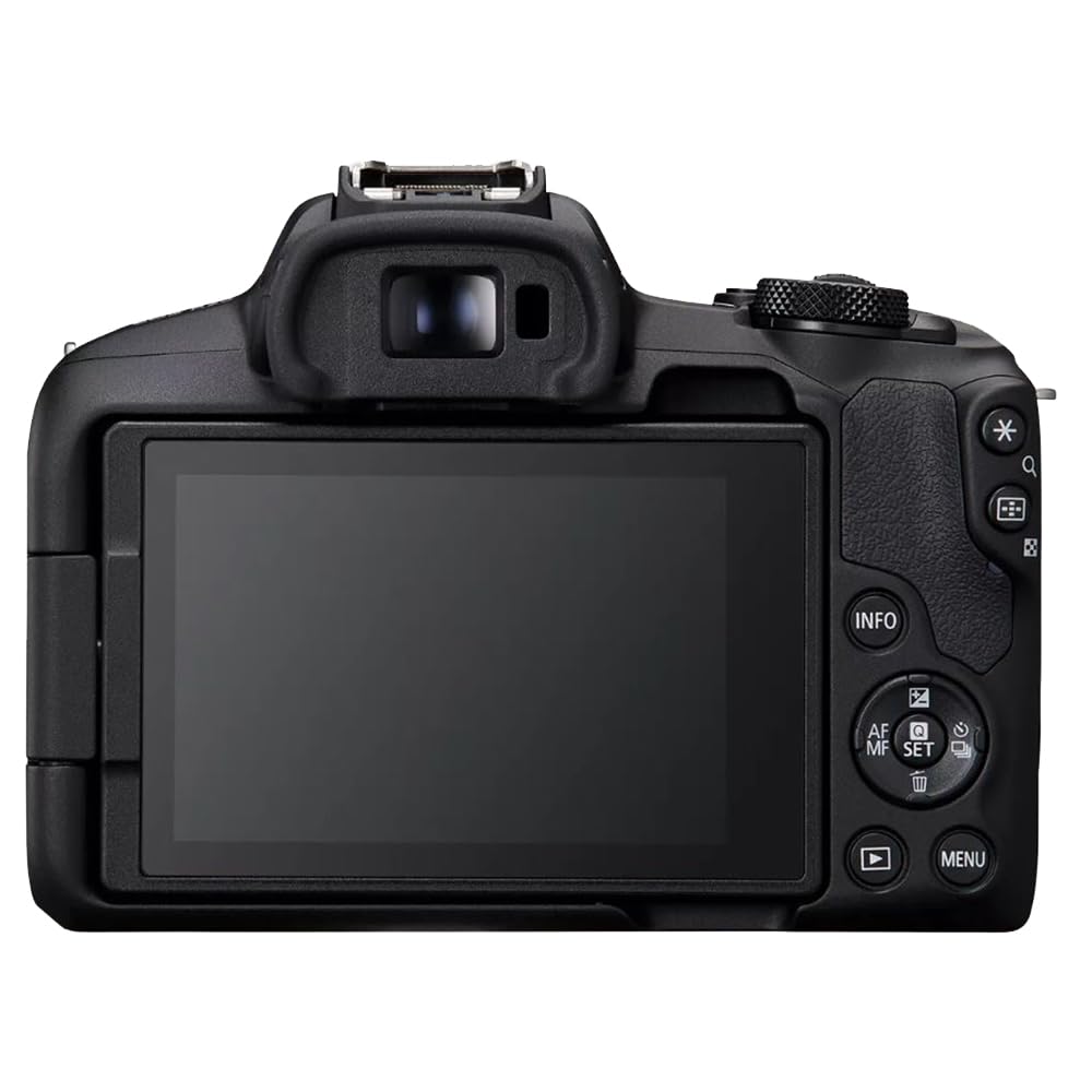 Canon EOS R50 Mirrorless Camera Body with 2 Lens Kit RF-S 18-45mm is STM and 55-210mm is STM 5811C022 Bundle with Deco Gear Bag + 2 Battery +Tripod + Filters + Wide Angle & Telephoto Lenses & More