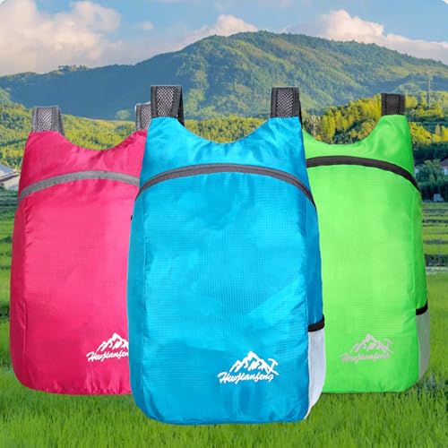 Lightweight Foldable Backpack Men and Women Outdoor Leisure Bag Hiking Backpack Large Capacity Outdoor Sports Backpacks