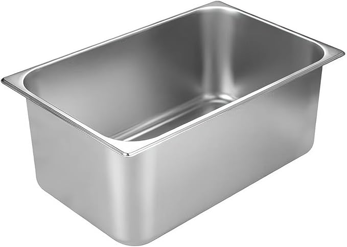 Ice Buckets for Parties,Wine Beer Champagne Bucket,Stainless Steel Ice Bin for Freezer (large)
