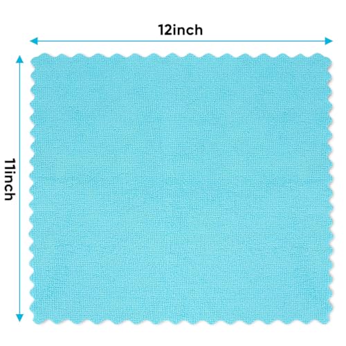 Orighty Microfiber Cleaning Cloth, 24 Pack Highly Absorbent Cleaning Rags, Household Cleaning Supplies, Reusable Lint Free...