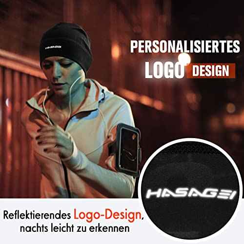 Skull Caps Beanies for Men & Women, Elastic Thermal Running Hat, Windproof Cycling Cap Helmet Liner Soft Beanie Hat