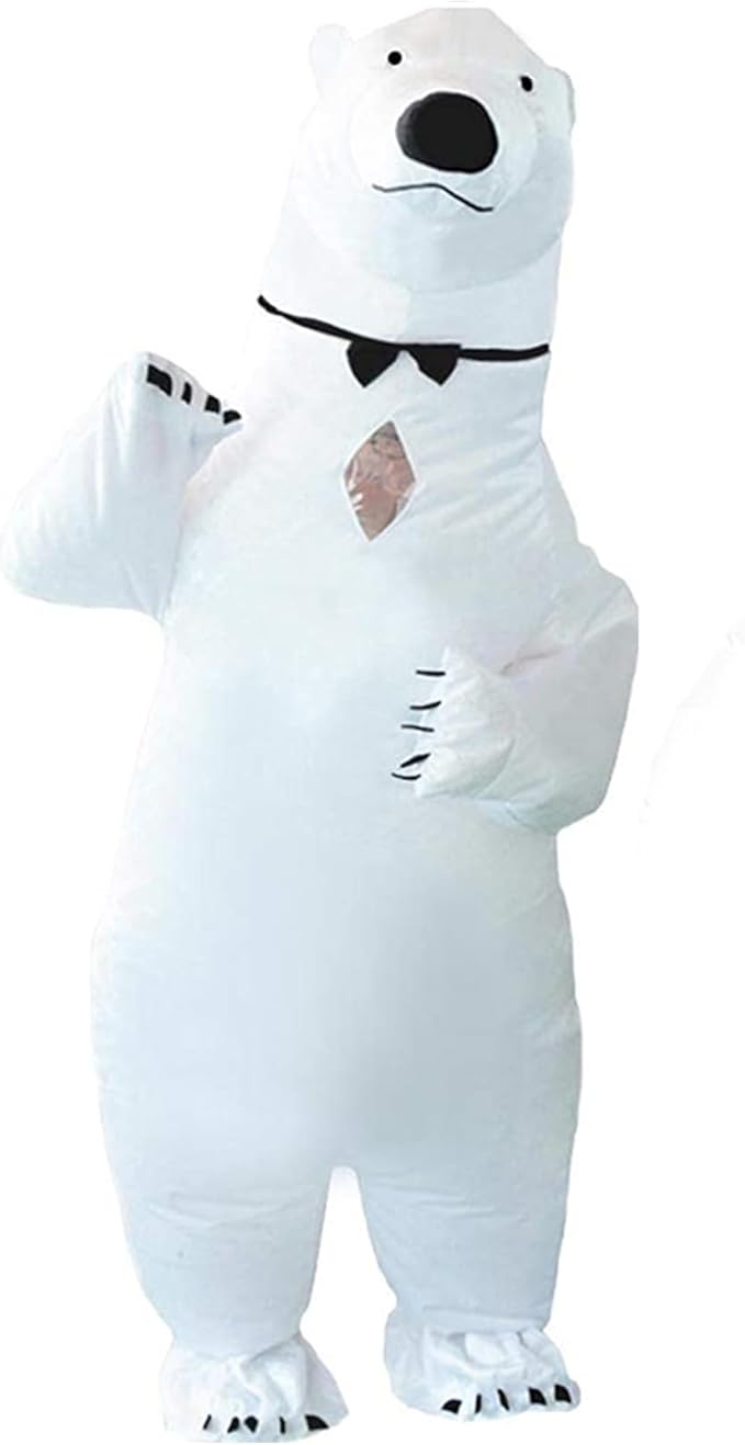 ZISUEX Inflatable Costume Adult Blow up Costume Halloween Costume inflatable Suit for Men Chirstmas costume adult