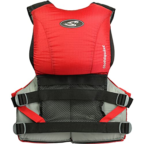 Stohlquist Men's Ebb Lifejacket (PFD)-Red-S/M