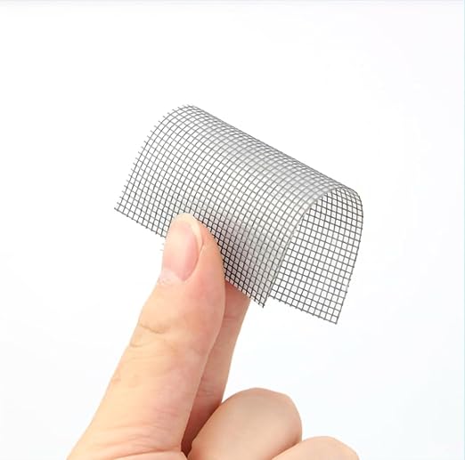 Upgraded Window Screen Repair Tape 4in*16.4FT(196.8in) Ventilated Screen Repair Patch Strong Adhesive Screen Repair Kit Removable Seam Glue Mesh Repair Fiberglass Screen Tape(Grey)