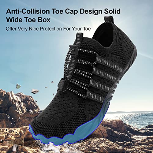 XIHALOOK Athletic Hiking Water Shoes Womens Mens Quick Dry Barefoot for Beach Walking Kayaking Surfing Training