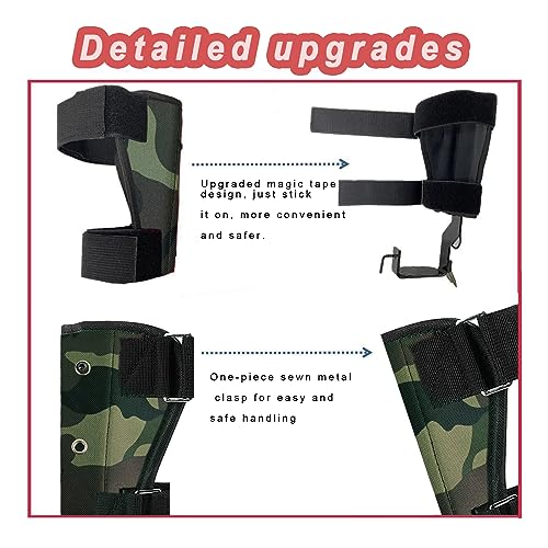 timiland Tree Climbing Spikes,Tree Climbing Gear Set,Tree Climbing Kit with 2 Claws,has Professional Accessories for Tree ...