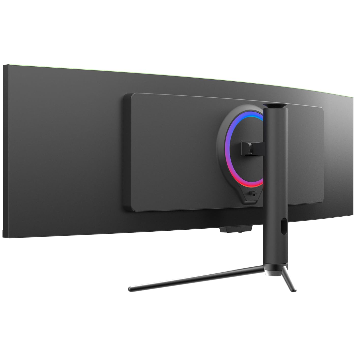 GAMEPOWER DQ49 inch Curved Ultrawide Gaming Monitor, 1Ms, 120Hz Refresh Rate, 32:9, DQHD, 5K 5120x1440p, R1800, 99% sRGB, HDR400, DisplayPort, HDMI, FreeSync, Gsync, Height - Tilt Adjustable