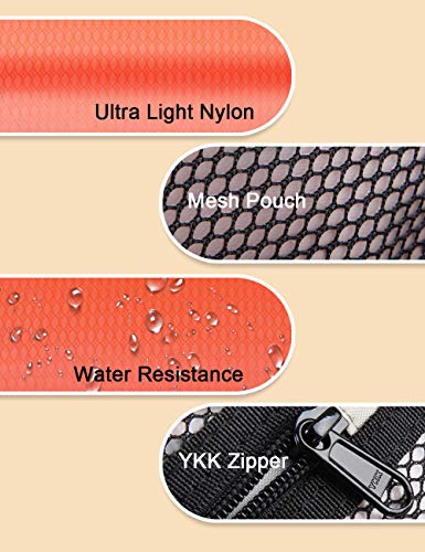 GOX Travel Small Toiletry Bag for Men Nylon Dopp Kit Medicine Bag Travel Organizer Pouch Shave Kits for Teens Toiletry Ess...