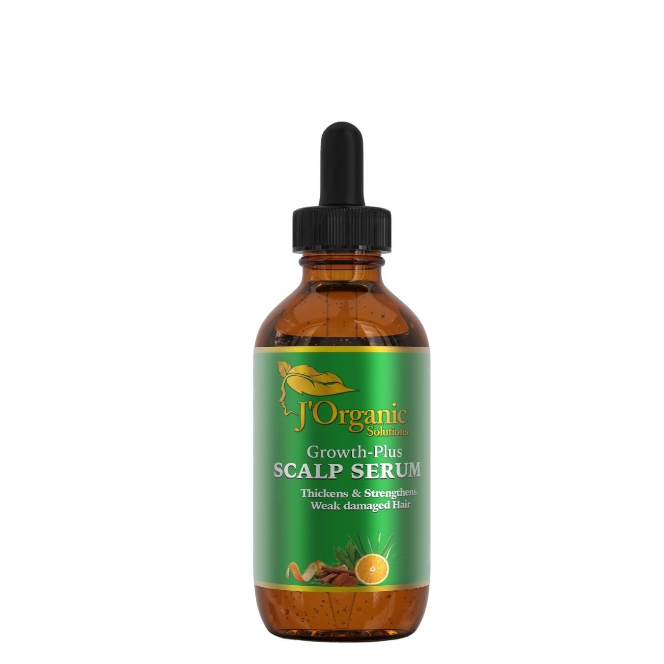 J'Organic Solutions Growth-Plus Scalp Nourishing Oil (2 oz) (2 Oz)