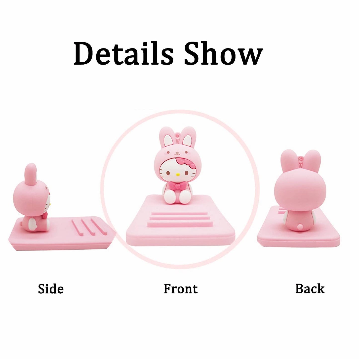 Cute Phone Stand For Desk, Cell Phone Holder For Girls, Compatible With All Mobile Phones