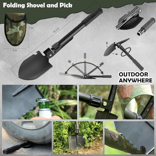 DLMD 320 PCS Survival Kits First Aid Kit, Gifts for Men Christmas Him Dad, Survival Gear and Equipment with Tactical Molle...