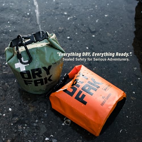 EVERLIT 290 Pc Waterproof First Aid Kit Dry FAK Medical Kit Emergency Survival Kit for Boat, Backpacking, Hiking, Fishing,...