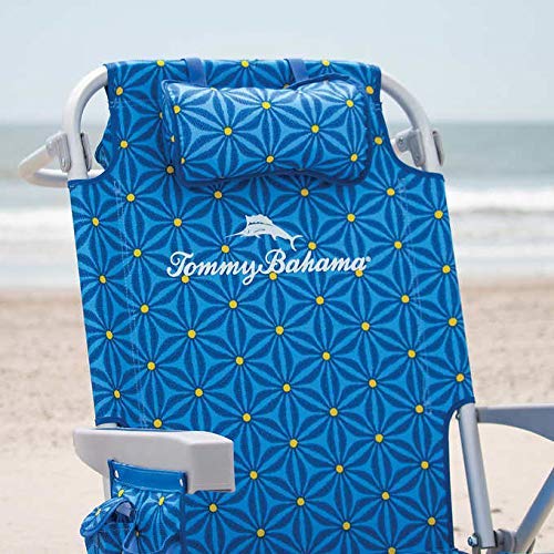Tommy Bahama 2016 Backpack Cooler Chair with Storage Pouch and Towel Bar