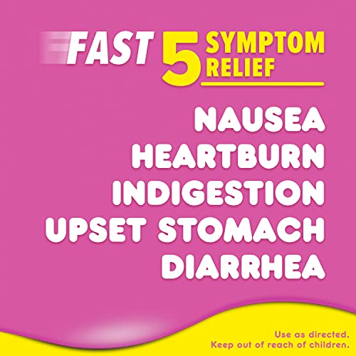 Pepto Bismol Liquicaps, Upset Stomach Relief, Nausea Relief, Heartburn Relief, Indigestion Relief, Anti Diarrhea Medicatio...