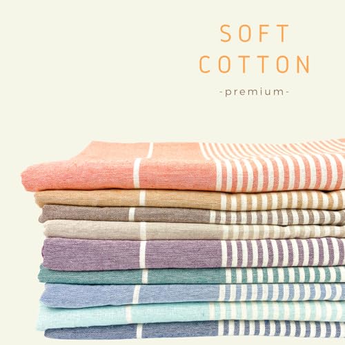 MOMOMUS Extra Large Turkish Beach Towel Style – Made of 100% Cotton for Sand-Free Comfort | Oversized Beach Towel – Sandpr...