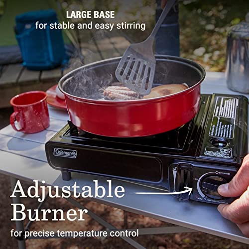 Coleman Classic 1-Burner Butane Stove, Portable Camping Cooktop with Carry Case & InstaStart Ignition, Adjustable Burner w...
