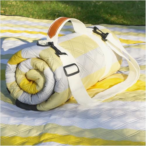 RYCHIC Waterproof Picnic Blanket Outdoor Camping Beach Mat Extra Large Foldable Car Essential Roadtrip Gadget Rv Accessori...