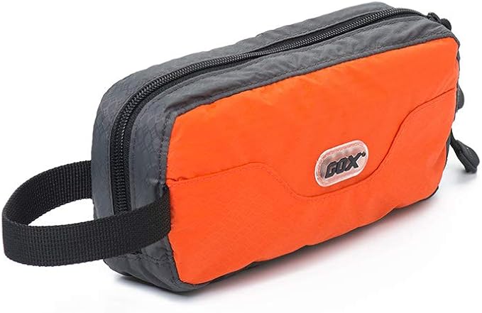 GOX Travel Small Toiletry Bag for Men Nylon Dopp Kit Medicine Bag Travel Organizer Pouch Shave Kits for Teens Toiletry Ess...