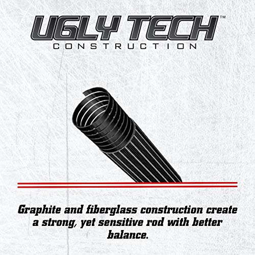Ugly Stik 7’ Catfish Spinning Fishing Rod and Reel Catfish Combo, Ugly Tech Construction with Clear Tip Design, 7’ 2-Piece...