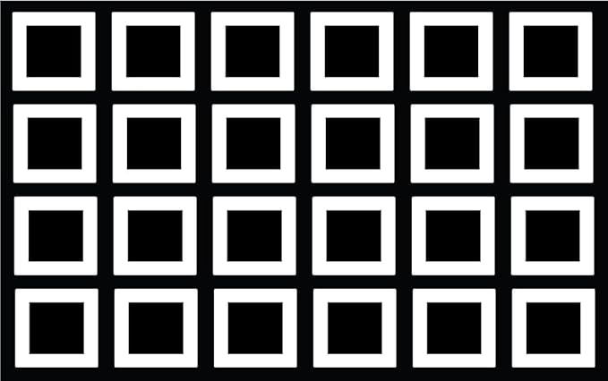 KIDCARPET.COM Black and White Squares Classroom Seating Rug 7'6" x 12' Rectangle, Educational Classroom Rug, Kids Learning Play Mat | Area Rug for Bedroom or Playroom