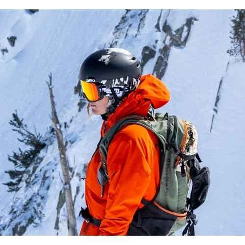 Giro Revolt Ski Goggles - Snowboarding Goggles for Men, Women and Youth With 1 VIVID and 1 Clear Lens - Anti Fog - OTG