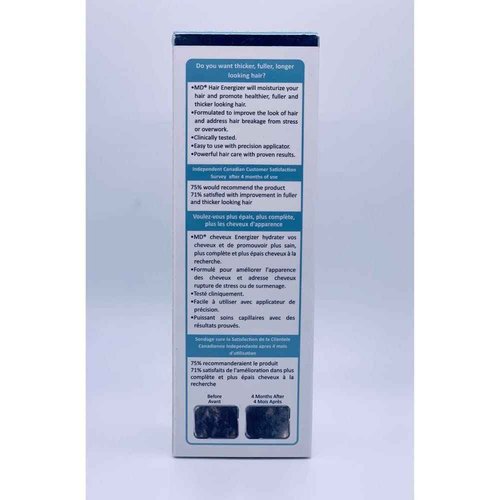 MD Follicle Energizer Natural Hair Growth Serum | Follicle Energizer Serum - Prevents Thinning Hair & Hair Loss By Stimulating Hair Follicles To Produce Thicker, Fuller Hair (30-Day Supply Per Tube)