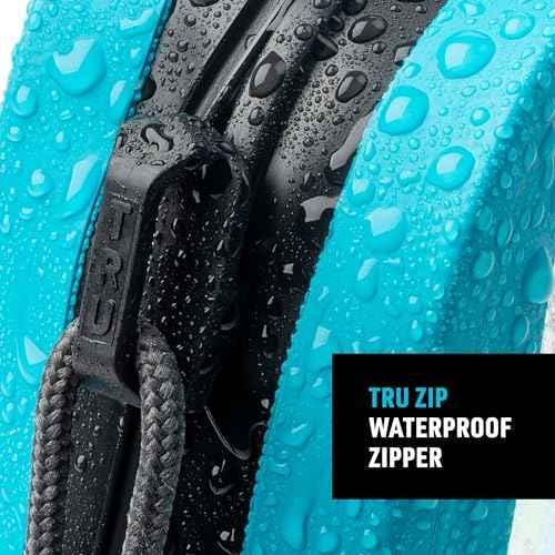 Nite Ize RunOff Waterproof Hip Pack - Beach & Hiking Essential - Bag for Phone & Travel Essentials - Crossbody Beach Tote & Travel Pouch with IP67 Rating - Blue