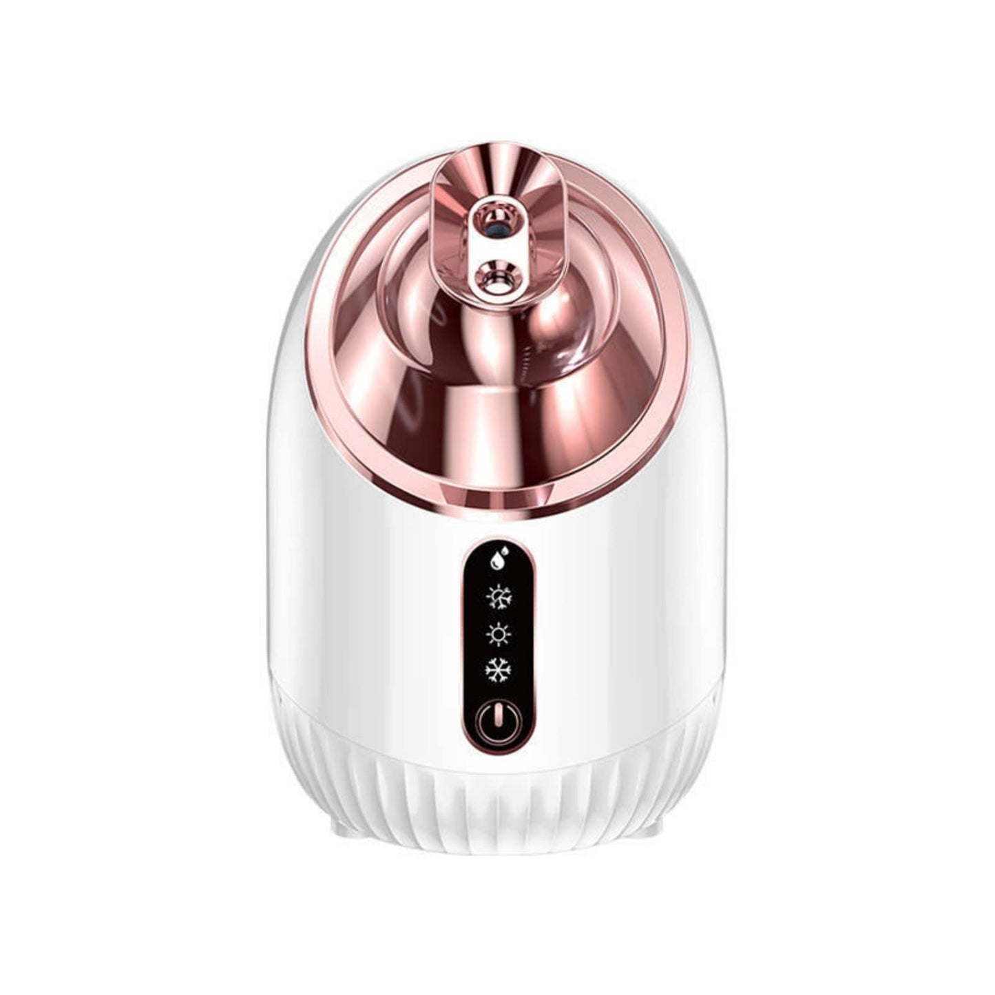 WHNL Facial Steamer - Nano Ionic Facial Steamer with Cold&Warm&Hot Mist,240ml Large Water Tank,Small Face Humidifier, Pink