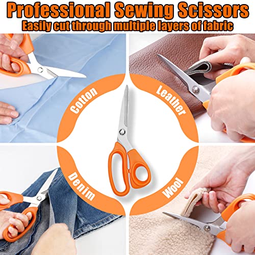 Sewing Kit for Adults,Maxfanay Needle and Thread Kit for Sewing,Professional Sewing Supplies Accessories with Tailor Sciss...