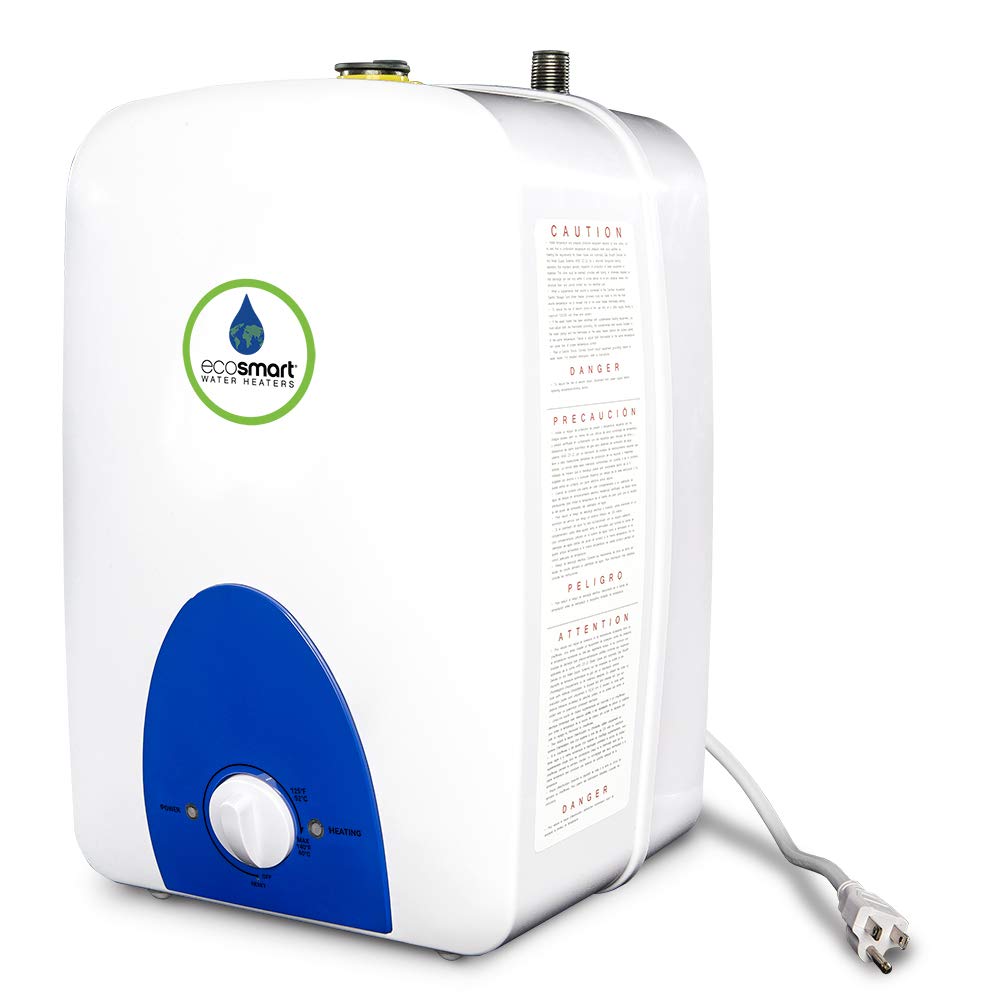 Ecosmart ECO MINI 2.5 2.5-Gallon 120V Electric Mini Tank Water Heater, White