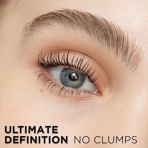 L’Oreal Paris Makeup Original Telescopic Mascara, Separating Mascara Volume and Length Formula, Washable, Blackest Black, ...