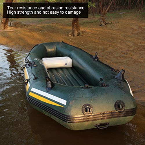 2pcs Kayak Inflatable Seat Cushion Soft PVC Boat Seat Cushion for Kayak Inflatable Boat Fishing Boat Outdoor Projects, Gray