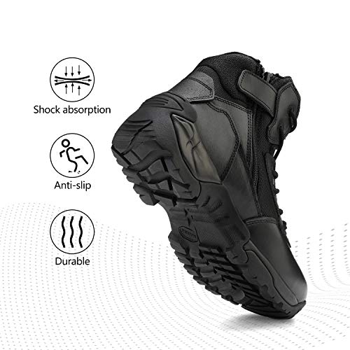 NORTIV 8 Men's Alloy Military Tactical Combat Boots
