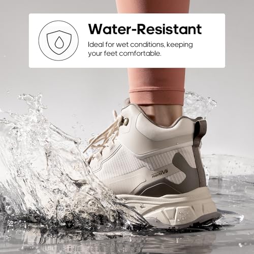 NORTIV 8 Women's Waterproof Lightweight Hiking Boots Trekking for Outdoor