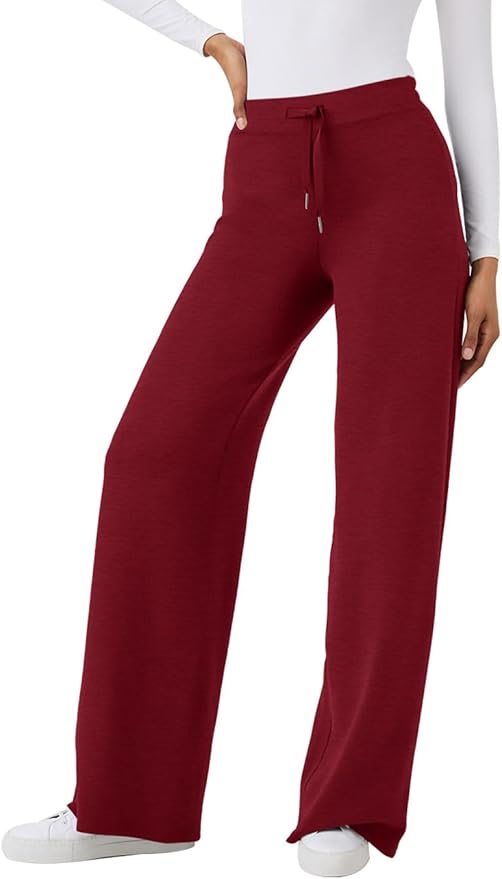 XIEERDUO Lounge Sets For Women 2025 Half Zip Sweatshirt And Wide Leg Sweatpant 2 Piece Outfits Sweatsuit Tracksuit