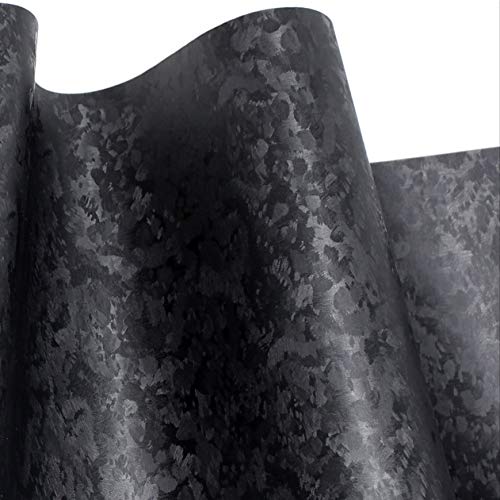VViViD Black Forged Carbon Fiber Vinyl Wrap Roll with Air Release Technology (1.49 Foot by 5 Foot)