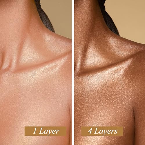 Bronze Glow Duo By Roxanne Rizzo - Celebrity Choice Bronzer - Refreshing Hydrating Mist - Face & Body - Blends with All Skin Tones - TSA Approved Travel Size (100ml) - Includes 177ml & 100ml Bottles