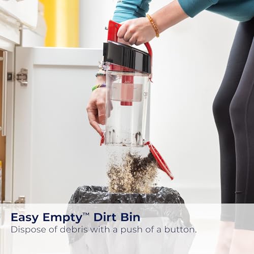 Bissell CleanView Compact Upright Vacuum, Fits in Dorm Rooms & Apartments, Lightweight with Powerful Suction and Removable...