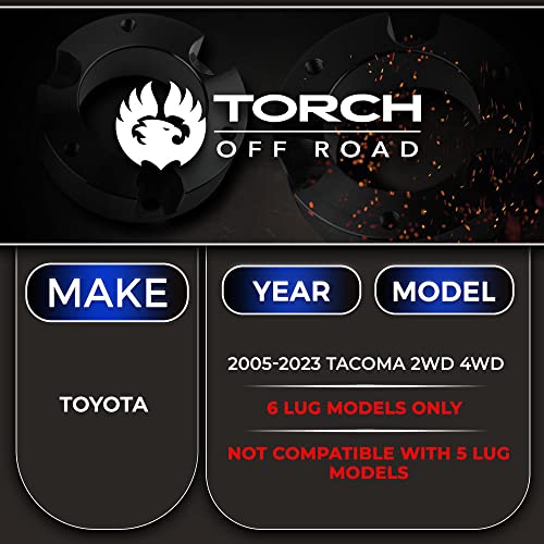 TORCH Sway Bar Drop Bracket Kit for 2005-2023 Toyota Tacoma 2WD 4WD 2"-4" Lifts