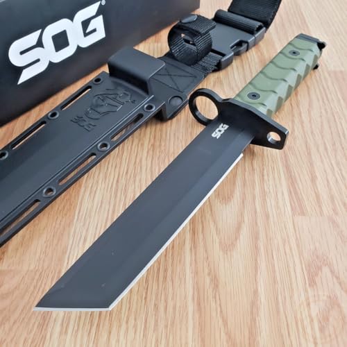 SOG Knives & Tools BAR15T - FDE, BLK PVD, PP SHTH