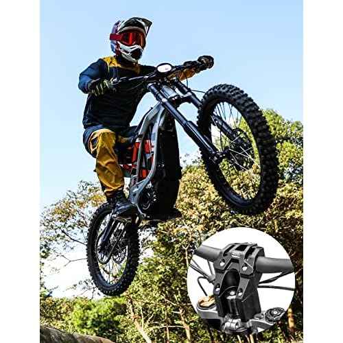 KEMIMOTO Direct Mount Riser Stem Compatible with Surron Light Bee X160 X260 Segway Talaria Electric Dirt Bike for All Mountain Downhill Enduro Freerid