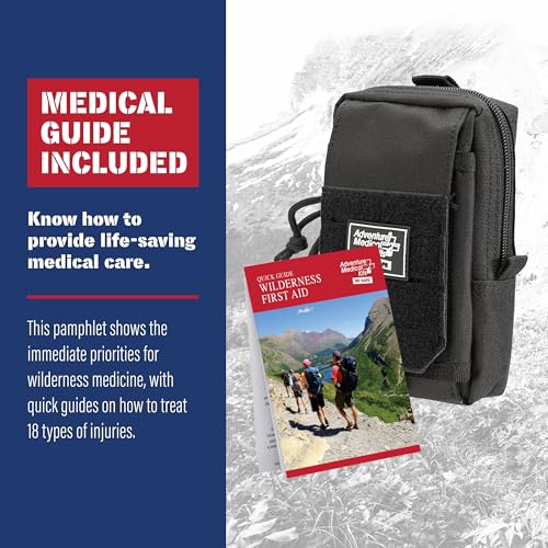 Adventure Medical Molle Bag Trauma Kit 0.5 (Black Bag)