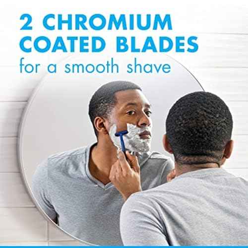 Gillette Sensor2 Disposable Razors for Men, Water Activated Lubrastrip to Help Avoid Skin Irritation, 18 count