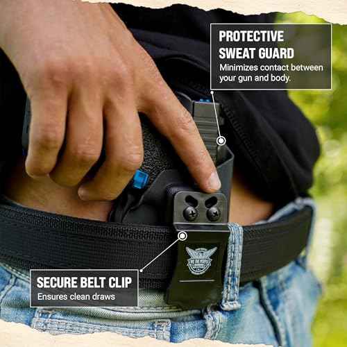 We The People Holsters - Carbon Fiber - Right Hand - IWB Holster Compatible with Springfield Hellcat 3" Micro-Compact/OSP RDS
