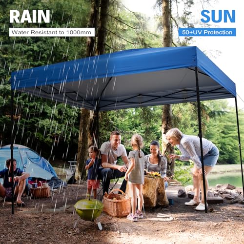 10×10 Canopy Replacement Top, Pop Up Canopy Replacement Tent Cover for Straight Leg Frame, Waterproof Canopy Top Cover for...
