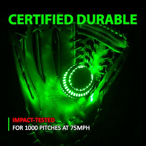 SPARK CATCH Light Up Baseball, Glow in The Dark Baseball, Sports Gear Accessories Gifts for Boys 8 9 10 11 12 13 14 15 Yea...