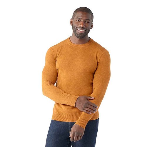 Smartwool Mens Sparwood Crew Sweater Fox Brown Marl X-Large